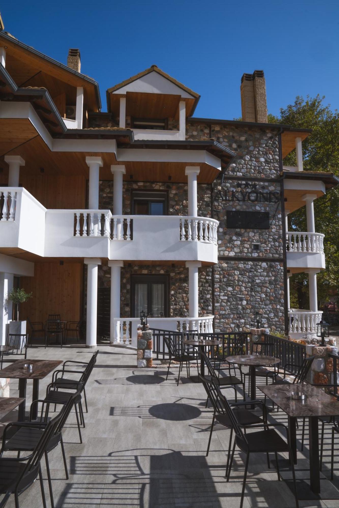Alkyonis Hotel & Spa Káto Loutrákion Exteriér fotografie